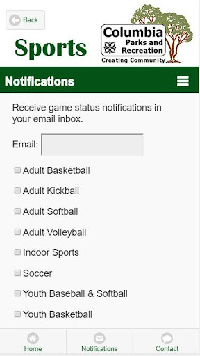 CoMoSports Screen 3
