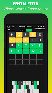 Pentaletter - Word Puzzle