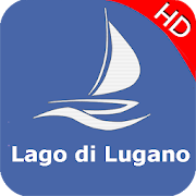 Lac de Lugano Hors ligne GPS Carte Nautique