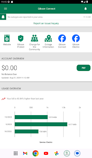 Screenshot of Gibson Co-ops