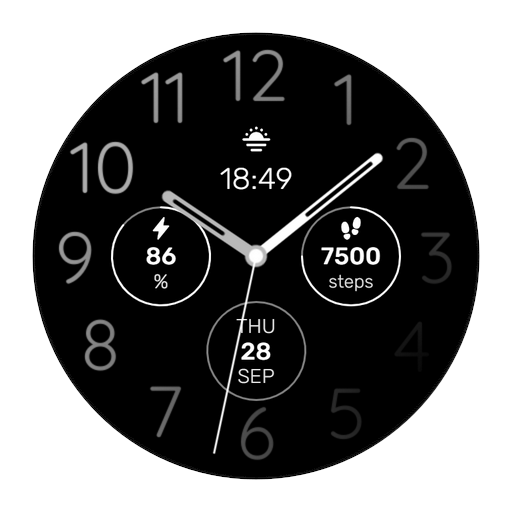 WES18 - Gradient Watch Face Logo