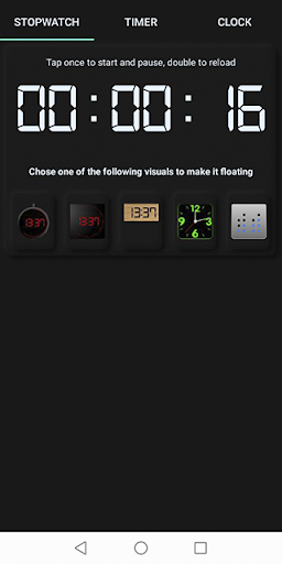 Floating Timer Screen 2