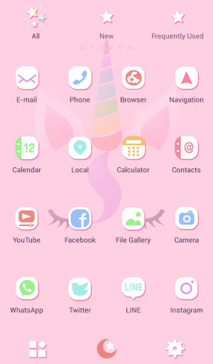 Fairy Tale Unicorn Face Theme Screen 3
