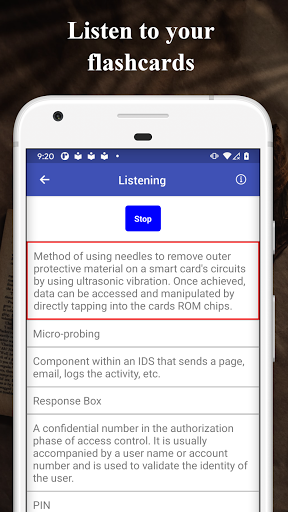Screenshot of NCLEX Flashcards