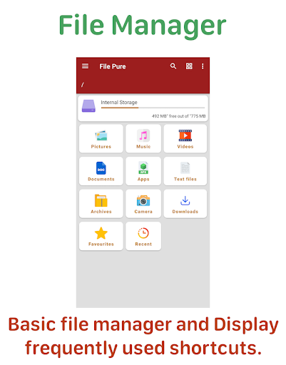 Android application FilePure: File Manager screenshort