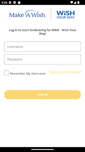 Android application Wish Your Way screenshort