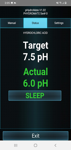 SCL Bluetooth Control Screen 2