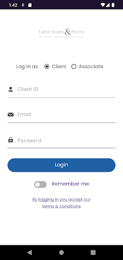 Eaton Evans Portal Screen 3