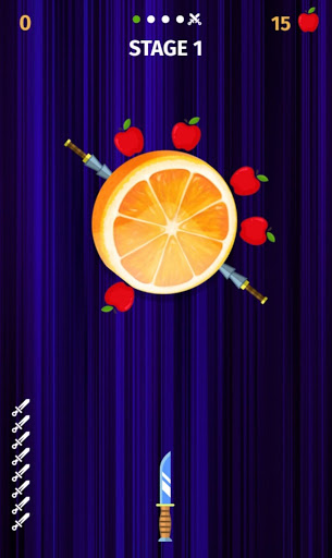 Throw Knife at Fruit Target Screenshot 3 - AppWisp.com