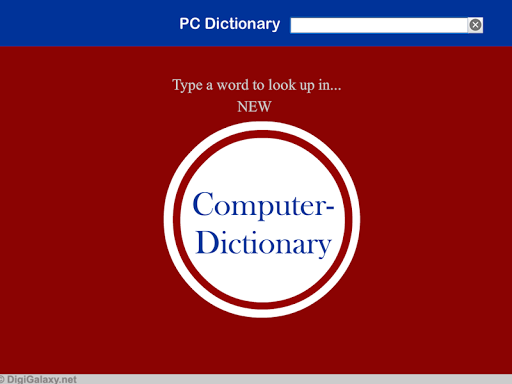 Android application Computer Dictionary: Offline C screenshort