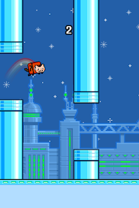 Flappy Nyan: flying cat wings  screenshots 2