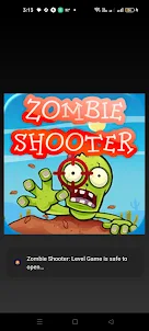 Zombie Shooter: Level Game