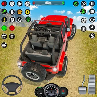 Offroad Jeep Driving Games apk