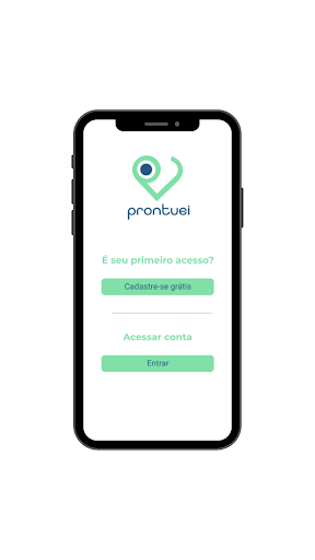 Android application Prontuei screenshort