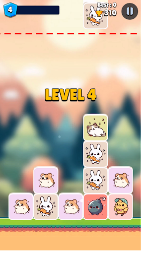 Tile Rain - Match 3 Tile Game