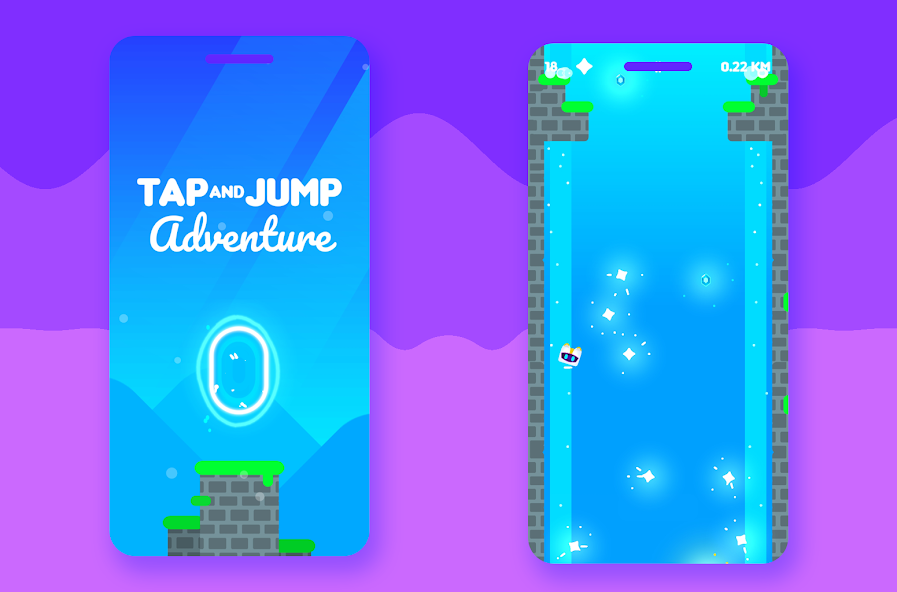 Tap And Jump Adventure - Casua 1.0.0.455 APK + Mod (Unlimited money) untuk android