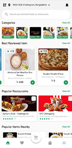 Hello Food - Food Delivery Screen 3