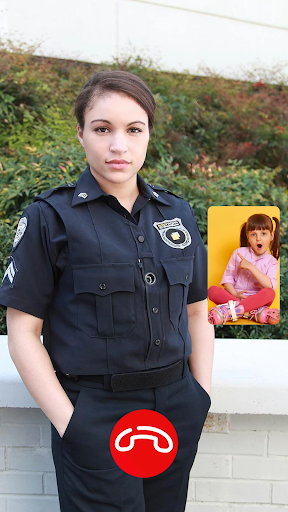 Police Fake Phone Call Screen 2