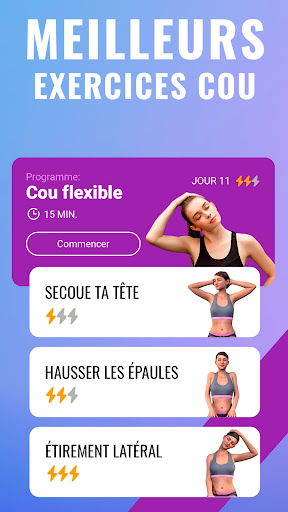 Exercices pour le cou－Douleur Screenshot 2