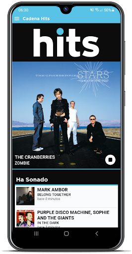Android application Cadena Hits España screenshort