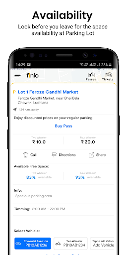 Finlo - Parking Simplified Screen 2