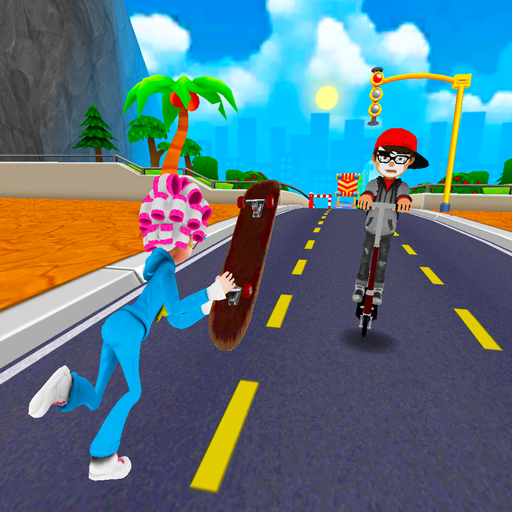 Scooter Boy 3D logo