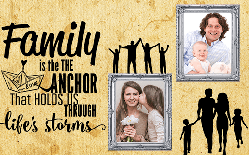 Family Photo Frame - Multi Pho Screen 3