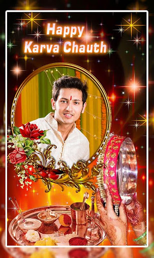 Android application Karwa Chauth Photo Frame screenshort