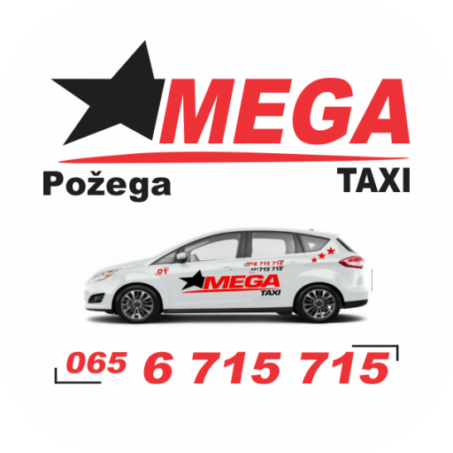 Mega Požega Taxi logo