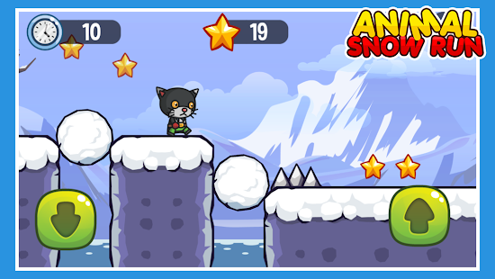 Animal Snow Run screenshots apk mod 4