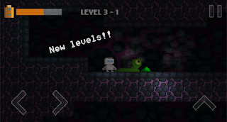 Super Retro Bot platform game - Screenshot 1