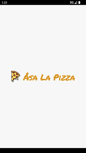 Android application Asa La Pizza screenshort