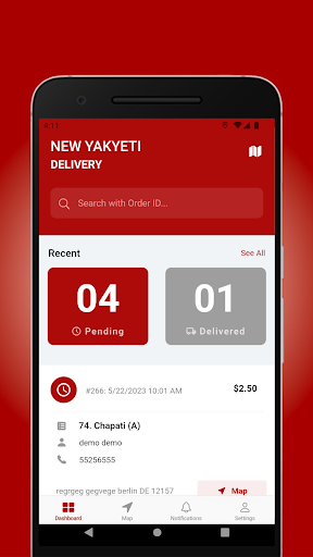 New YakYeti Delivery Screen 2