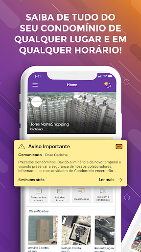 Android application ZIP Condomínio screenshort