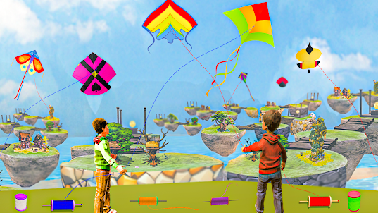 凧揚げゲーム カイトゲーム 3D