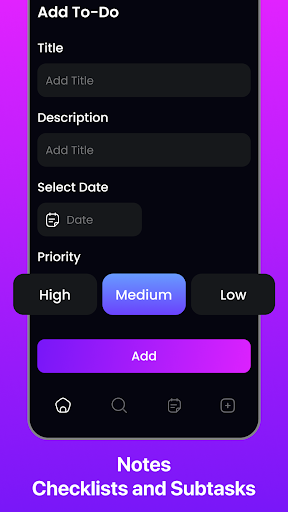 2024 Task Planner & To Do List Screen 2