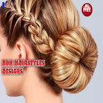 Cover Image of Download Bun Hairstyles 1.0 APK
