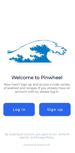 Android application pinwheel-client screenshort