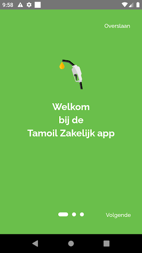 Android application Tamoil Zakelijk App screenshort