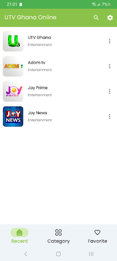 UTV Ghana Online Screen 2