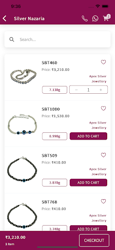 Apex Jewellery Screen 2