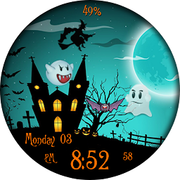 Icon image DIGI Halloween TS01 Watch face
