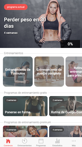 Vista previa de la aplicación