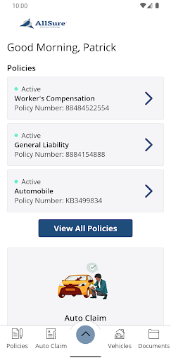 Allsure Insurance Brokerage Screen 2