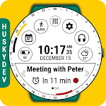 Cover Image of 下载 Calendar Watch Face (by HuskyDEV) 1.16 APK