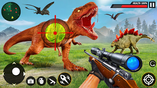 Real Dino Hunting Jungle Games Screen 2