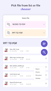 Word, PPT to PDF Converter