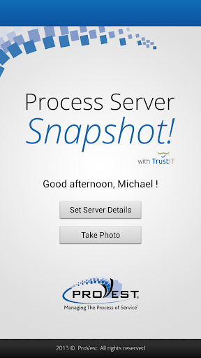 Android application PS Snapshot! screenshort
