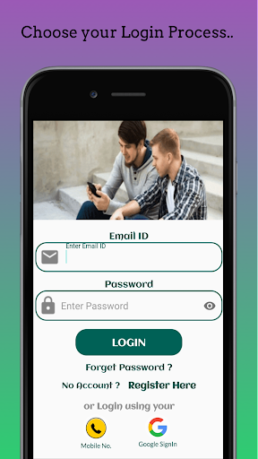 Android application Lets Chat screenshort