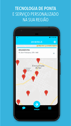 Android application 24h Bora Já screenshort